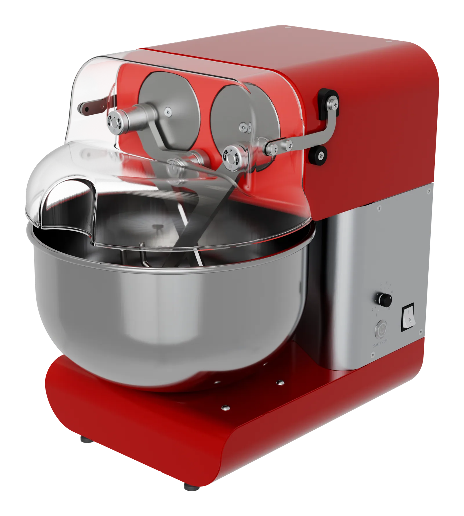 My Miss Baker in Red, studio render.